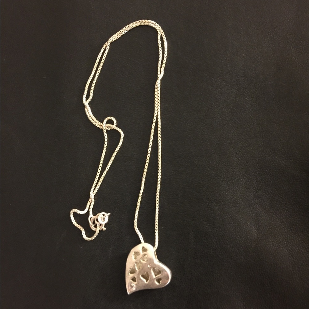 Sterling Silver Heart Necklace